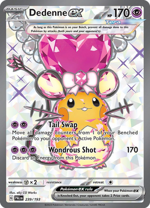 Dedenne ex (239/193) - Paldea Evolved