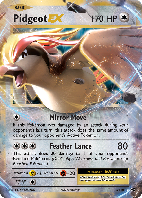 Pidgeot EX (64/108) - Evolutions