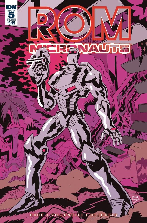 Rom & The Micronauts #5 (Cover B Corey Lewis)