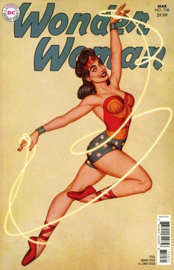 Wonder Woman #750 (1950s Variant Cover)