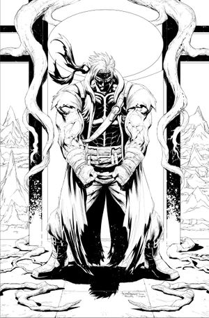 Final Boss #7 (Cvr E Inc 1:50 Tyler Kirkham Variant B&W)