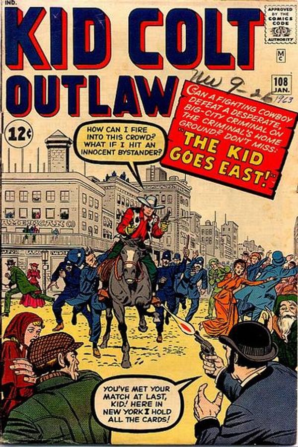 Kid Colt Outlaw #108