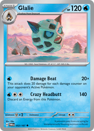 Glalie (52/167) - Twilight Masquerade