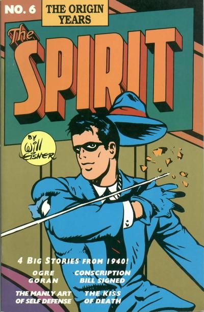 Spirit: The Origin Years #6 Comic
