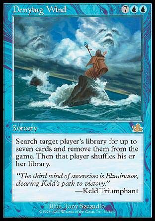 Denying Wind (Prophecy) Trading Card