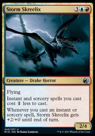 Storm Skreelix (Innistrad: Midnight Hunt) Trading Card