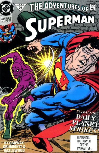 Adventures of Superman #482 Comic