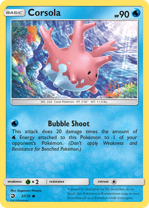 Corsola (27/70) - Dragon Majesty