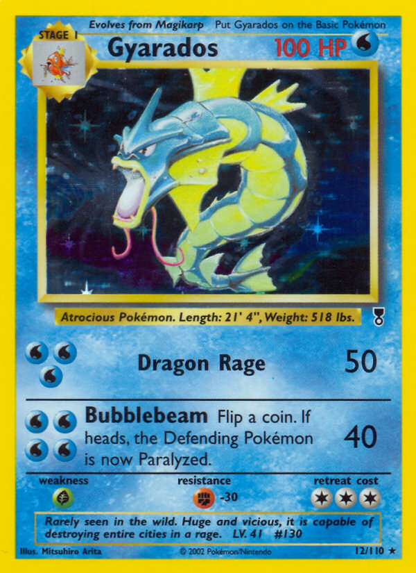 Gyarados (12/110) - Legendary Collection Pokémon Card