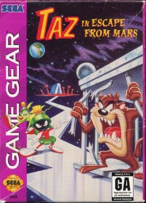 Taz in Escape from Mars Video Game