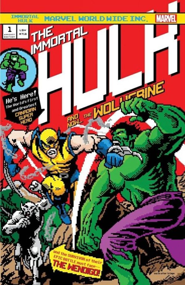 Immortal Hulk #1 (Waite Variant Cover)