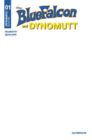 Blue Falcon & Dynomutt #1 (Cvr I Blank Authentix Variant)