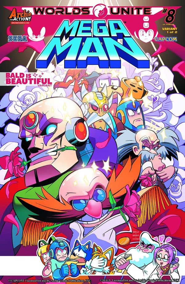 Mega Man #51 (Skelly Variant Cover)