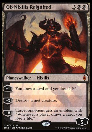 Ob Nixilis Reignited (Battle for Zendikar) Trading Card