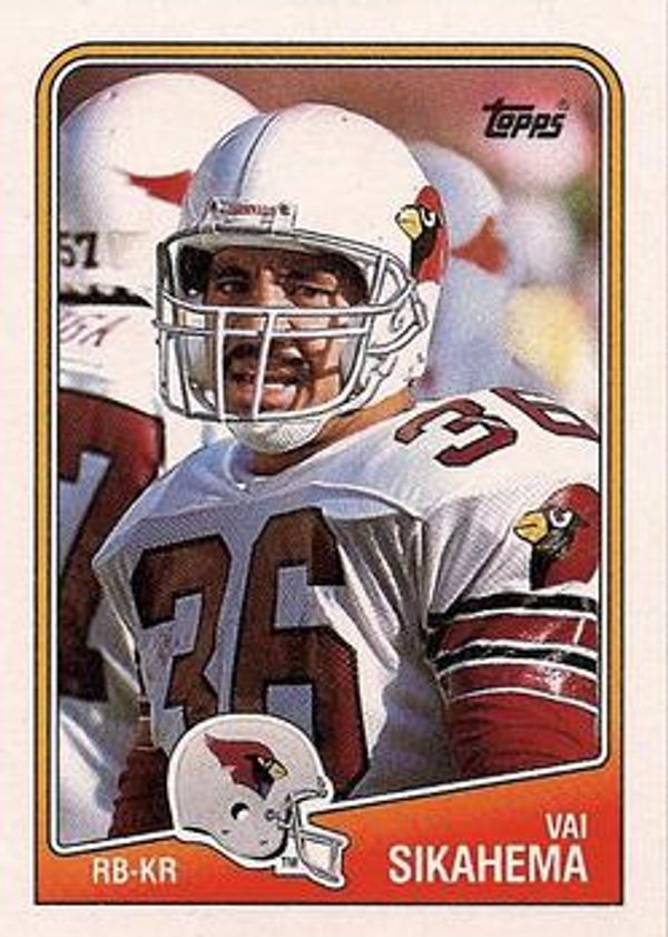 Vai Sikahema 1988 Topps #252