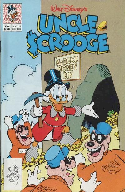 Walt Disney's Uncle Scrooge #252 Comic