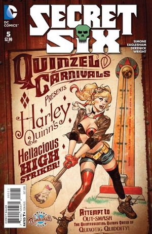 Secret Six #5 (Bombshells Variant Cover)