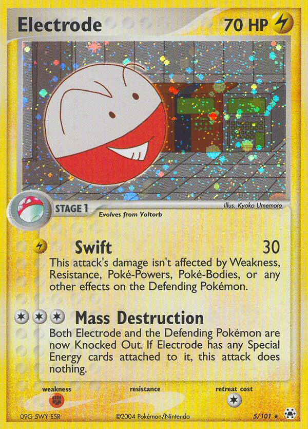 Electrode (5/101) - Hidden Legends Pokémon Card