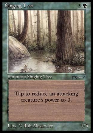 Singing Tree (Arabian Nights) Trading Card