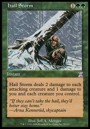 Hail Storm (Time Spiral) Trading Card