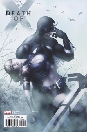 Death of X #1 (Connecting A Variant)