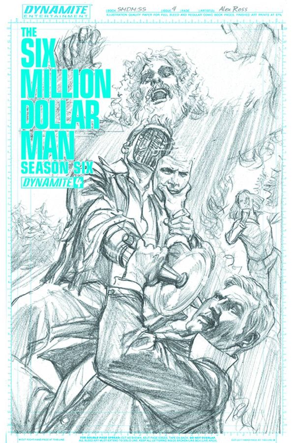 Six Million Dollar Man Season 6 #4 (15 Copy Ross Incv)