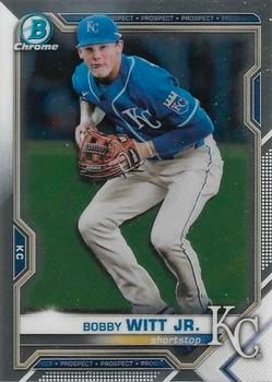 Bobby Witt Jr. 2021 Bowman Chrome - Prospects #BCP-193 Sports Card