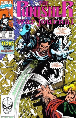 アメコミ・英語　THE PUNISHER WAR JOURNAL Marvel The Punisher War Journal Sept 1989 No. 8 Introducing