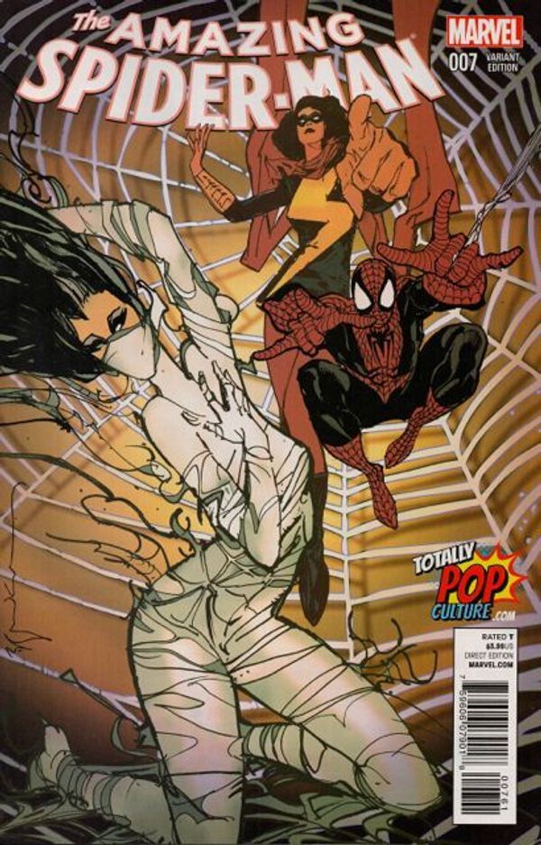 Amazing Spider-man #7 (Totally Pop Culture.com Variant)