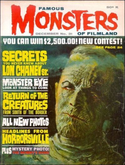 Famous Monsters of Filmland #31 Comic