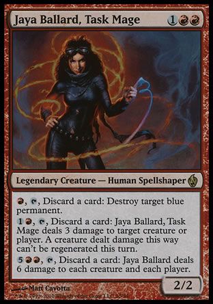 Jaya Ballard, Task Mage (Premium Deck Series: Fire and Lightning) Trading Card