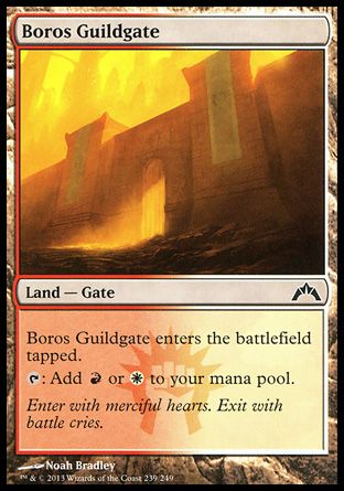 Boros Guildgate (Gatecrash) Trading Card