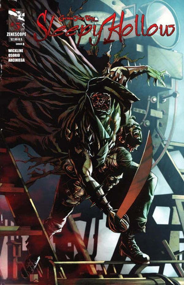 Grimm Fairy Tales Presents: Sleepy Hollow #3 (Cover B Triano)