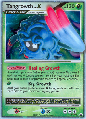 Tangrowth LV.X (99/99) - Arceus