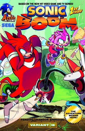 Sonic Boom #1 (Here Comes The Boom Pt 2 Var Cover)