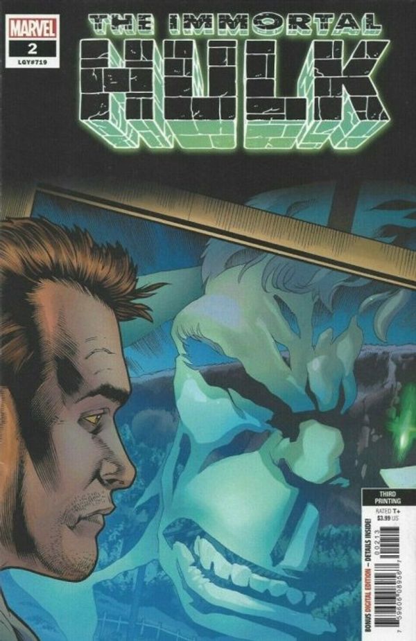 Immortal Hulk #2 (3rd Printing)