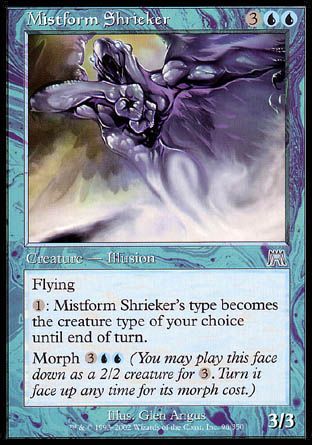 Mistform Shrieker (Onslaught) Trading Card