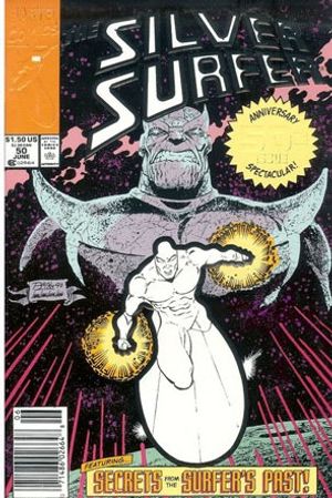 Silver Surfer #50 (Error Printing)