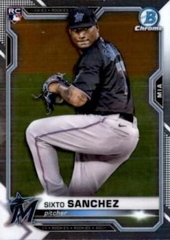 Sixto Sanchez 2021 Bowman Chrome Baseball #78 Sports Card
