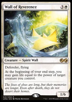 Wall of Reverence (Ultimate Masters)