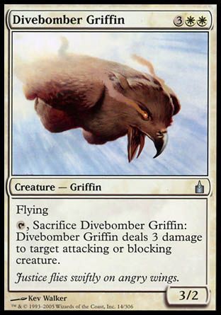 Divebomber Griffin (Ravnica: City of Guilds) Trading Card