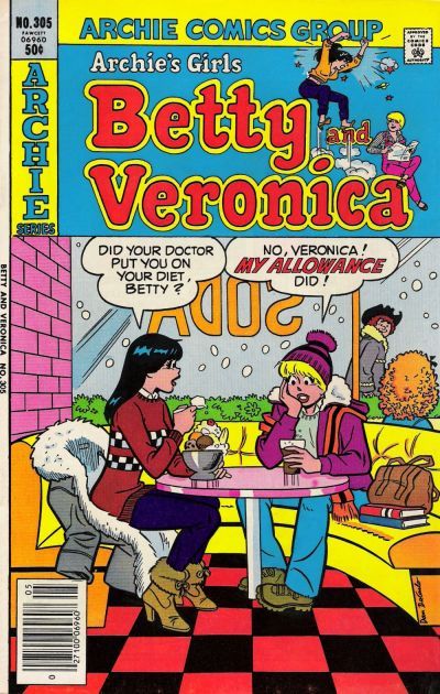 Archie's Girls Betty and Veronica #305 Comic