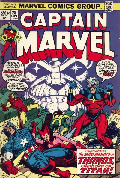 Captain Marvel #28 Comic