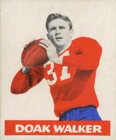 Doak Walker 1948 Leaf Football #4 Sports Card