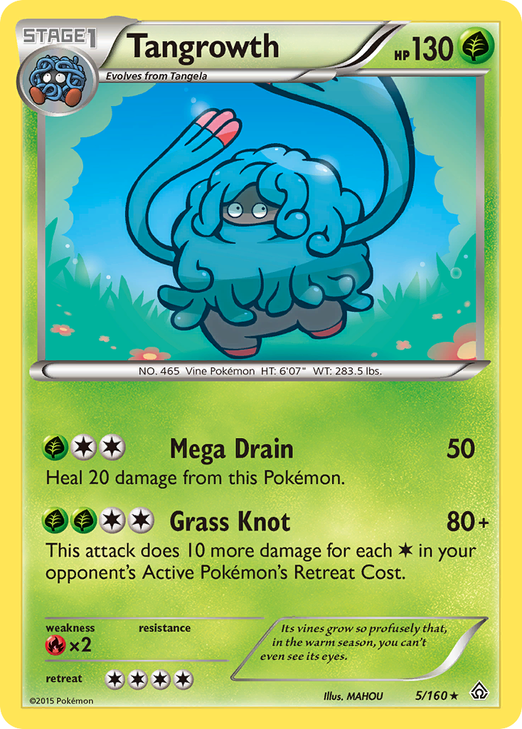 Tangrowth (5/160) - Primal Clash Pokémon Card