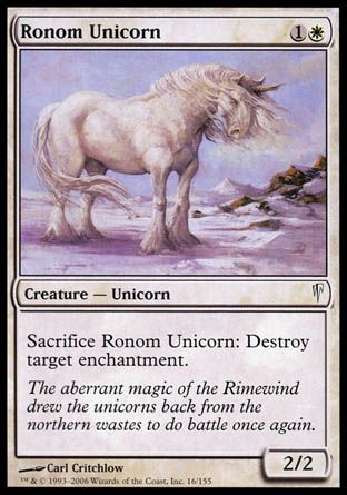 Ronom Unicorn (Coldsnap) Trading Card