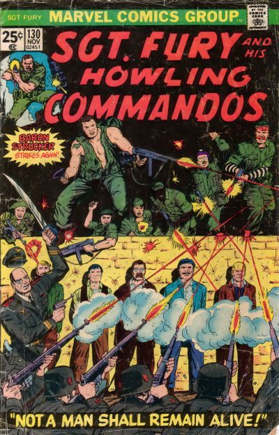 Sgt. Fury and His Howling Commandos #130 Comic