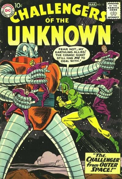 Challengers of the Unknown #12 Comic