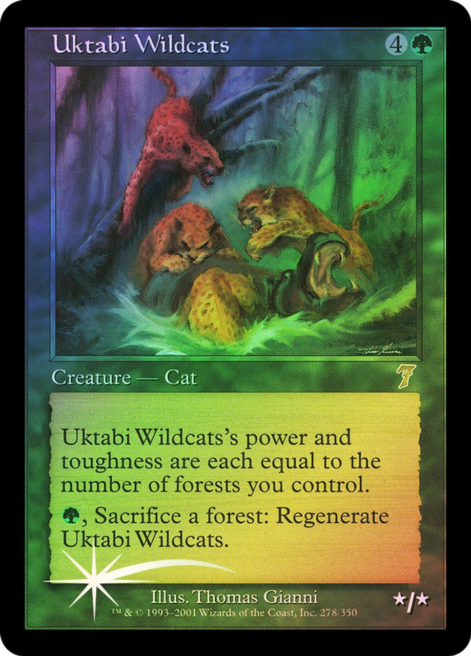 Uktabi Wildcats (7th Edition - Foil) Trading Card