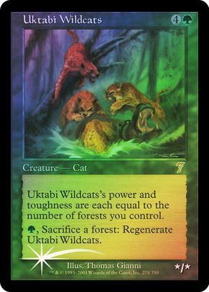 Uktabi Wildcats (7th Edition - Foil)